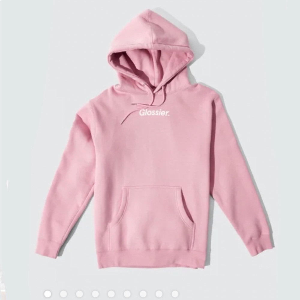 Glossier Pink Hoodie